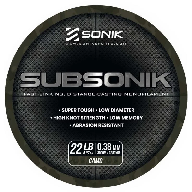 Sonik Subsonik 3000m Camo 0,38mm