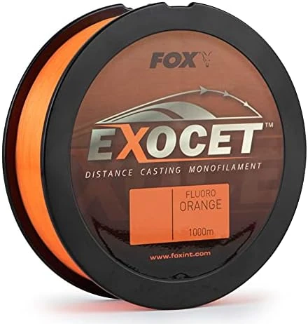 FOX Carp Exocet Fluoro Orange Mono 1000m Fluoro Orange 0,26mm