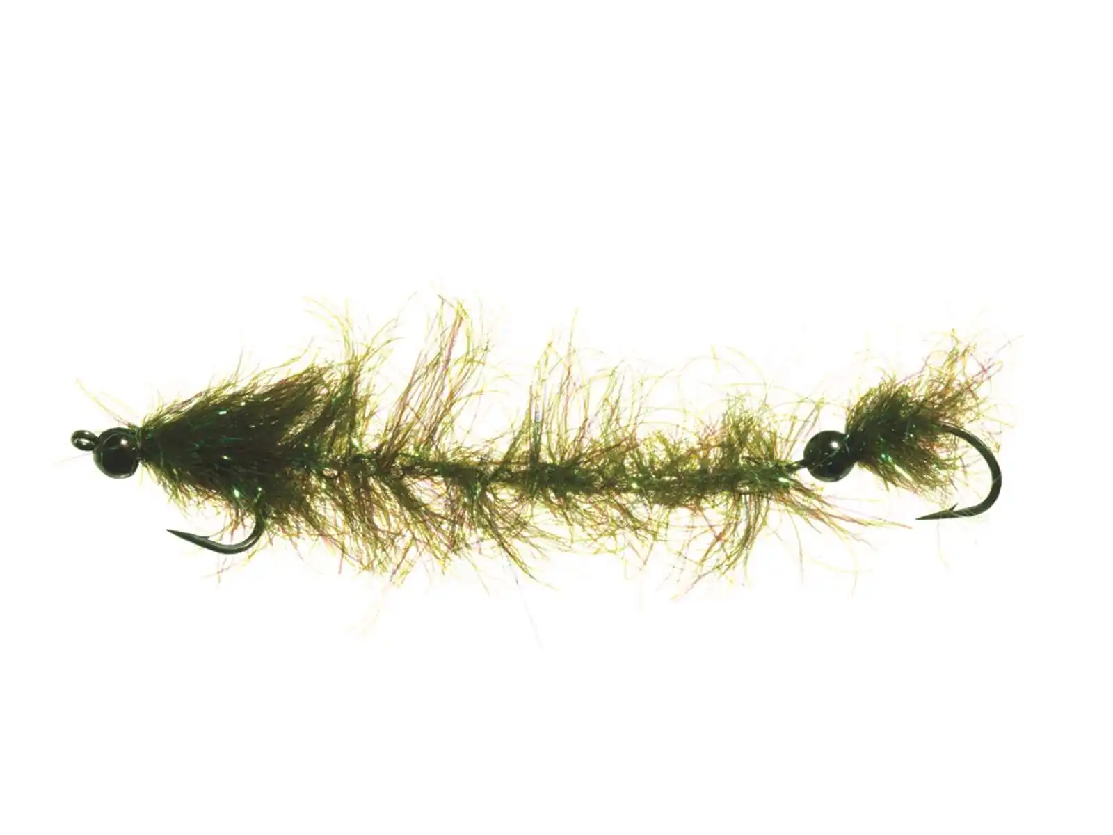 Unique Flies Børsteorm Olive TMC 800S #6