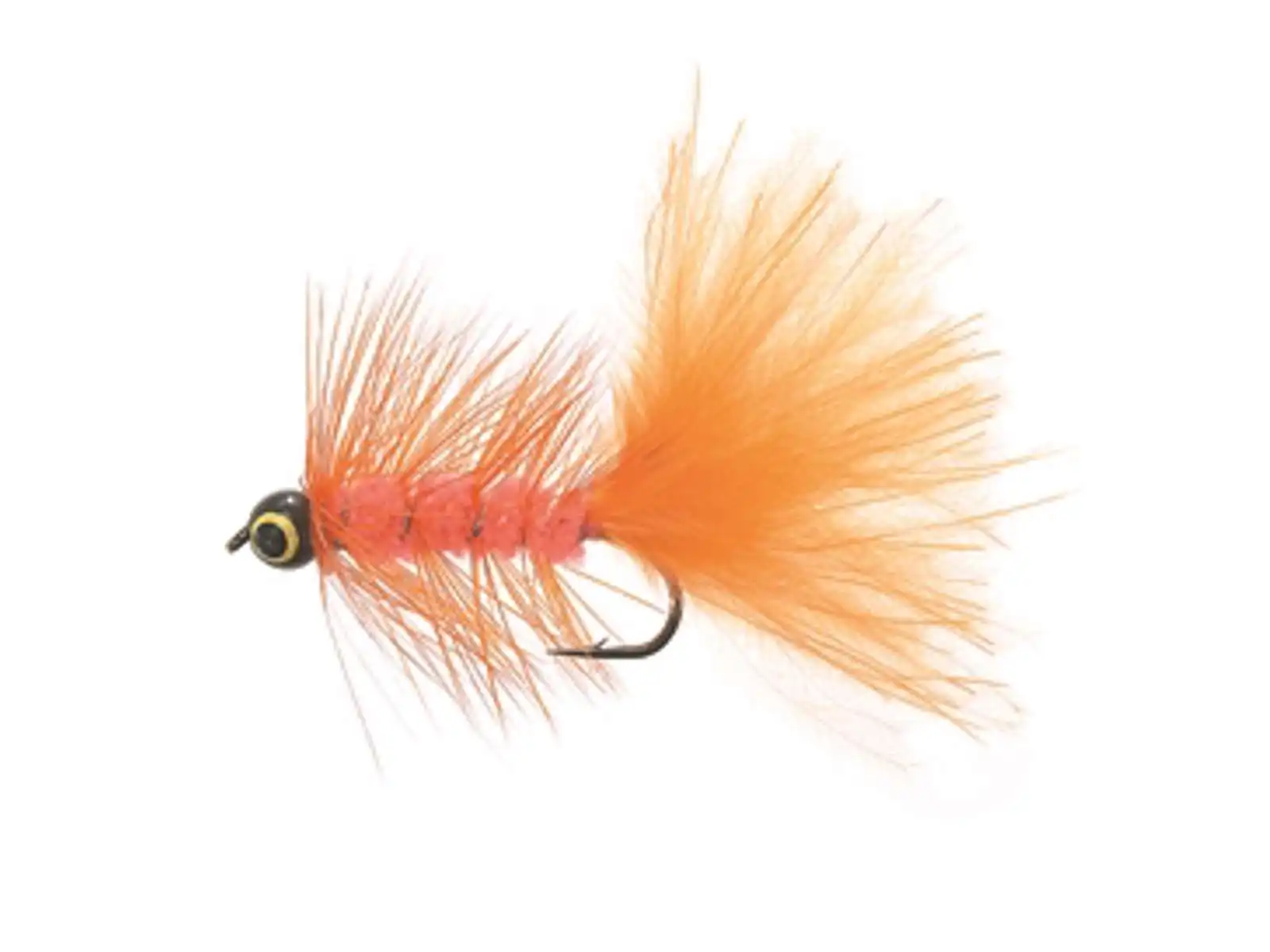 Unique Flies Dog Nobbler Fluo Orange Daiichi 2220 #8