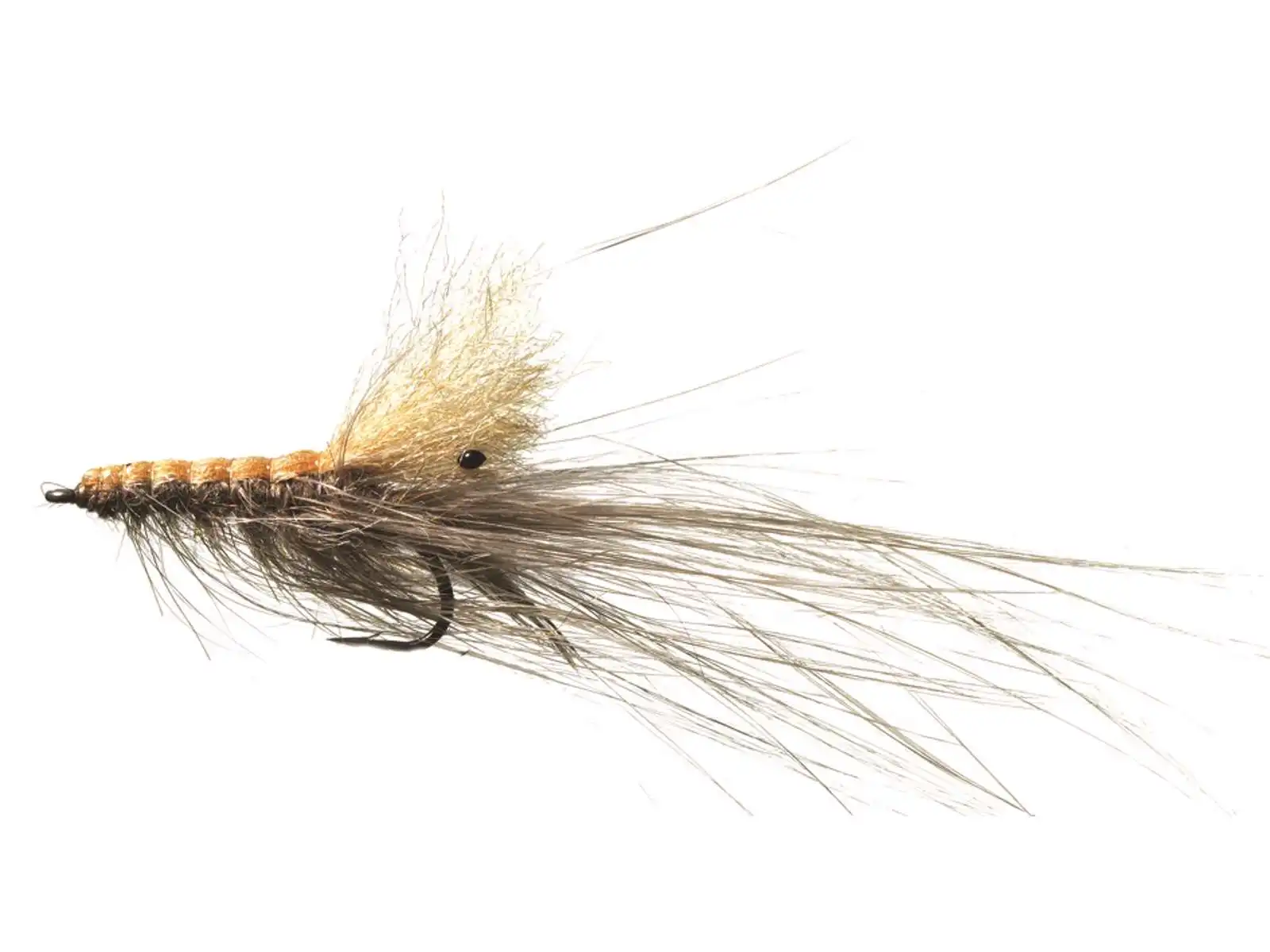 Unique Flies Pattegrisen Medium Dun Mustad 34011 #4