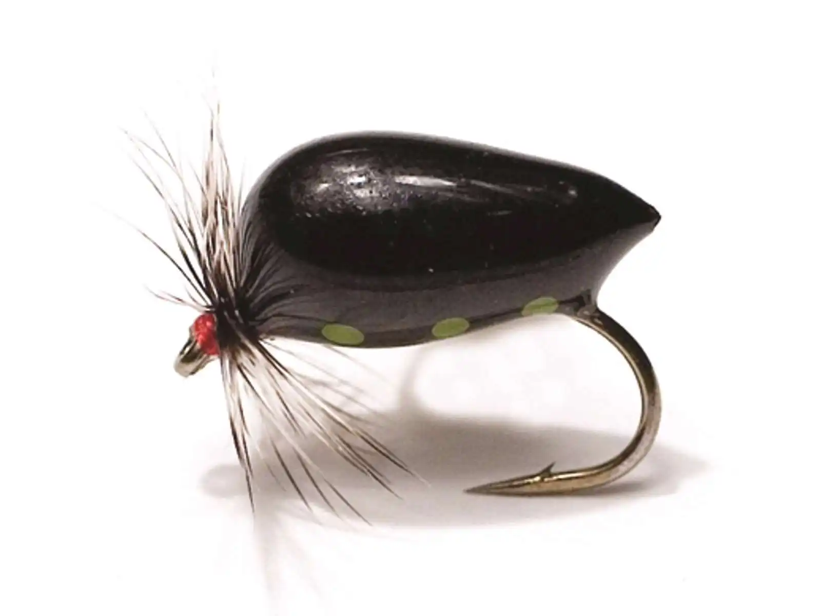 Unique Flies Fjell Puppan Black Daiichi 1180 #12