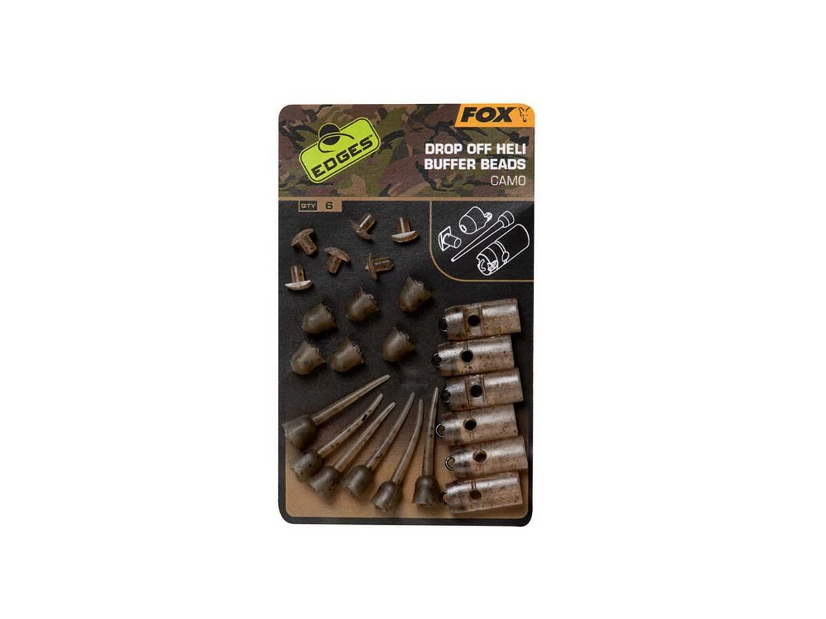 FOX Carp EDGES Camo Drop Off Heli Buffer Bead Kit