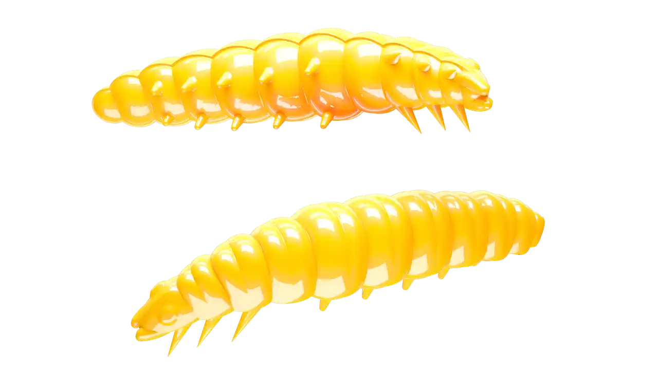 Libra Lures Larva 30 Cheese 3cm 007 - yellow
