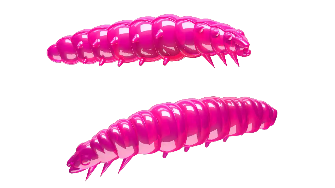 Libra Lures Larva 30 Cheese 3cm 019 - hot pink