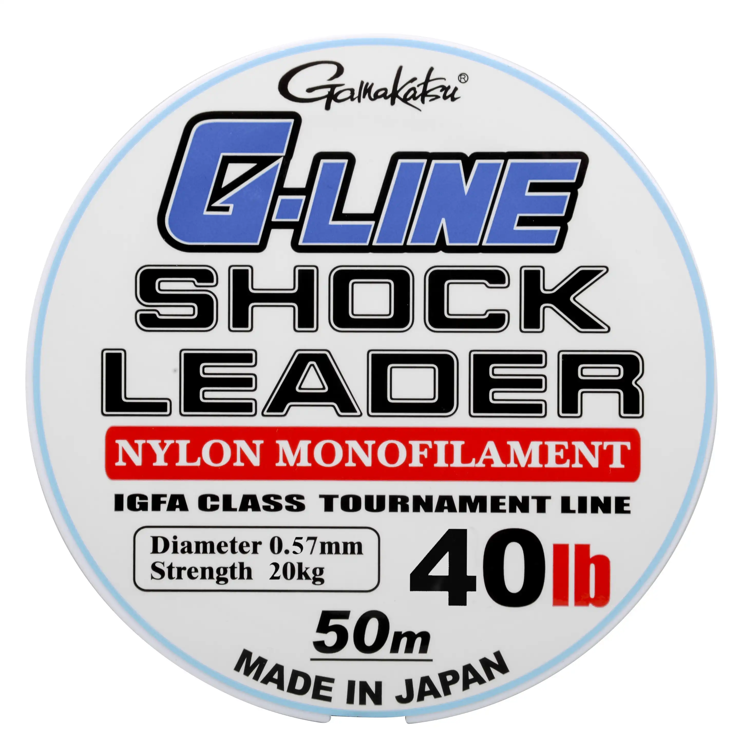 Gamakatsu G-Line Shock Leader 50m 0,37mm 10kg