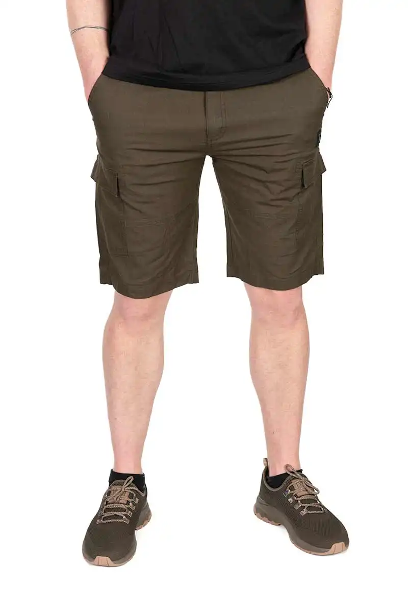 FOX Carp LW Combat Shorts #L Khaki