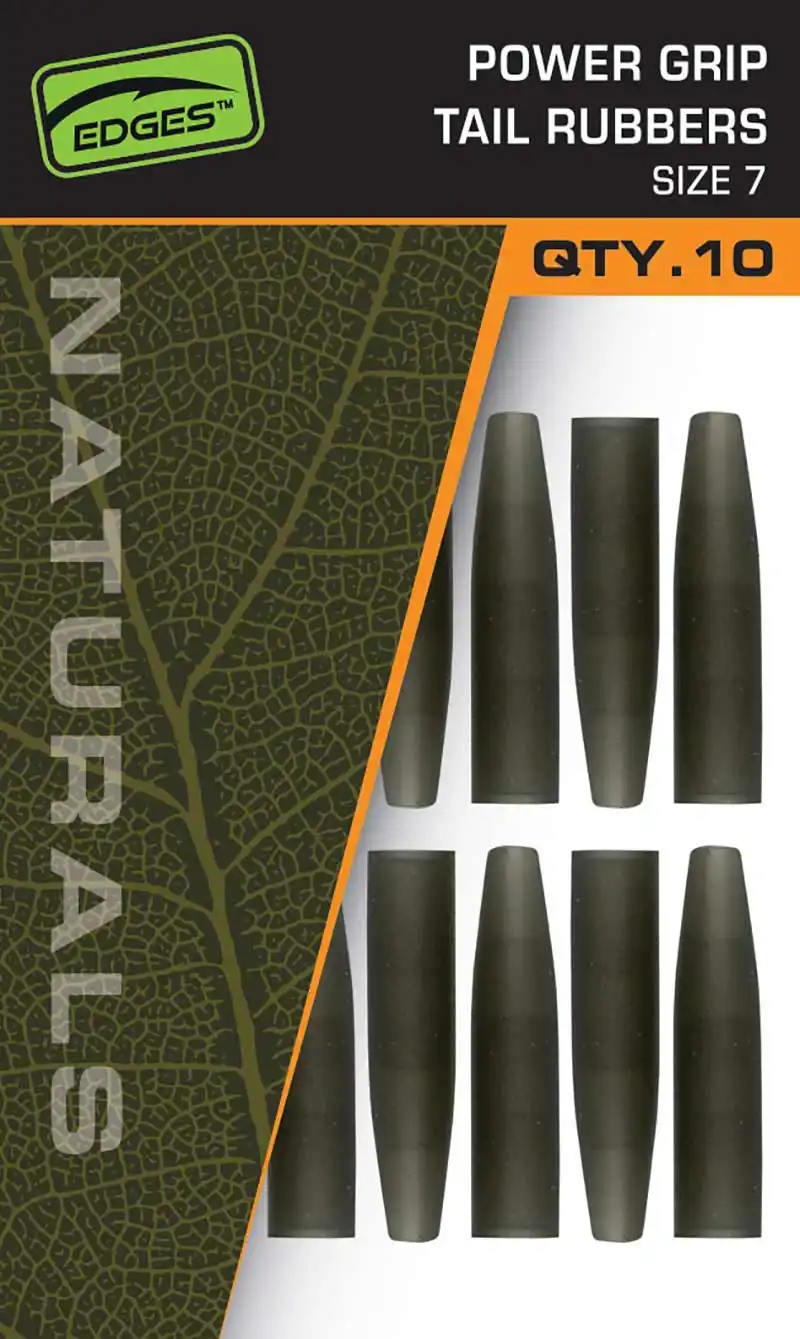 FOX Carp EDGES Naturals Power Grip Tail Rubbers #7