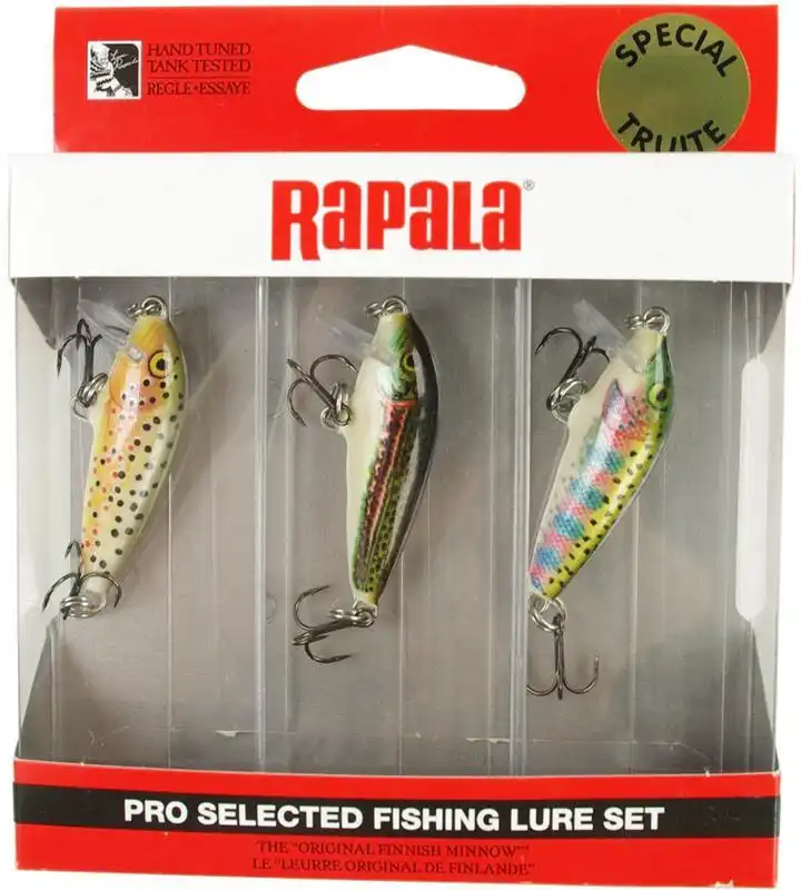Rapala Pro Selected Fishing Lure Set Kit 3cm Mix