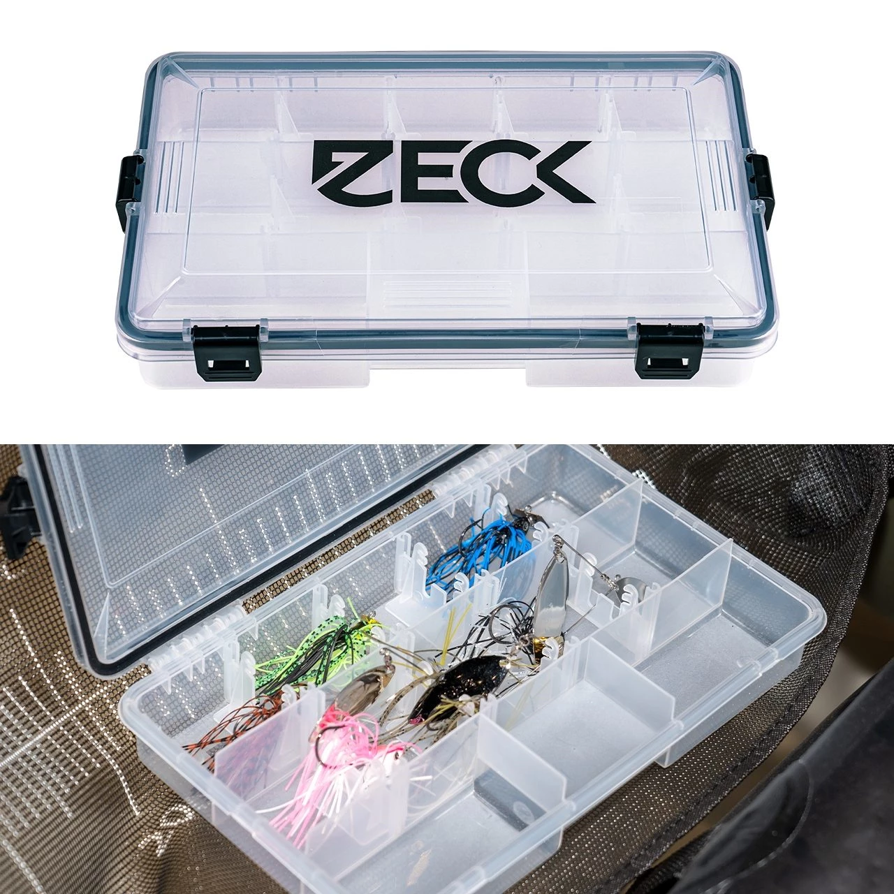 Zeck Spinnerbait & Bladed Jig box #S 23x17,5x5cm