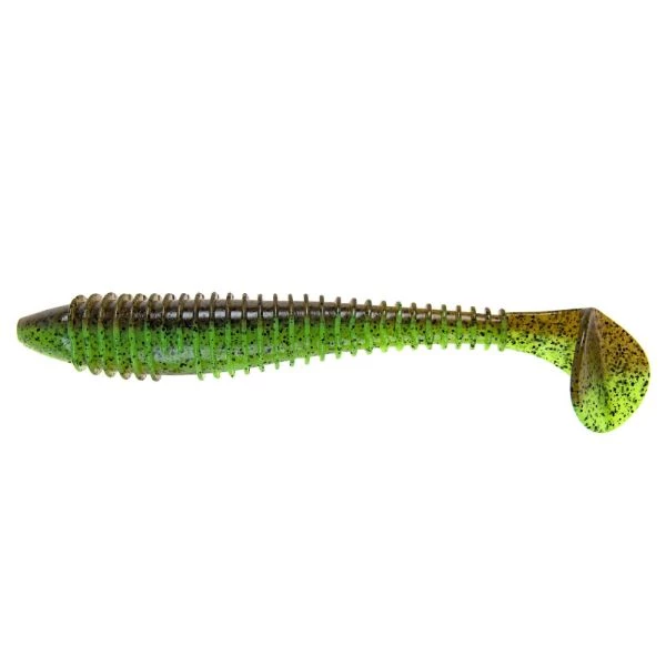 Keitech Fat Swing Impact 7,8" Green Pumpkin Chartreuse