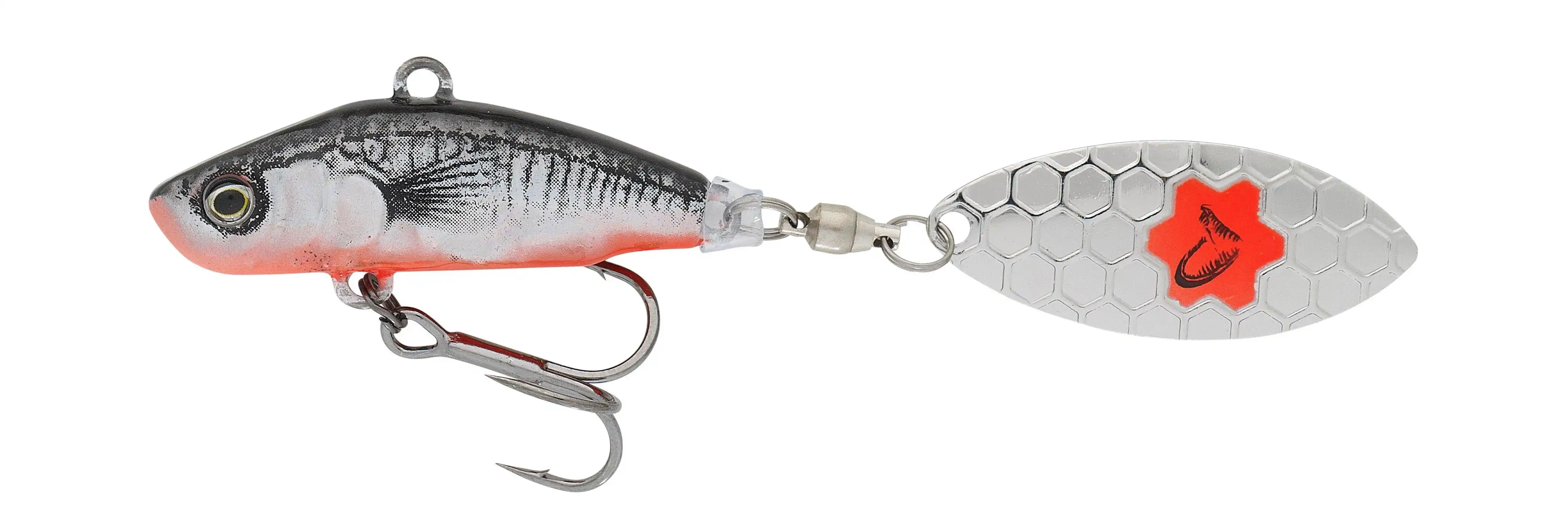 Savage Gear 3D Sticklebait Tailspin 13g Black/Red