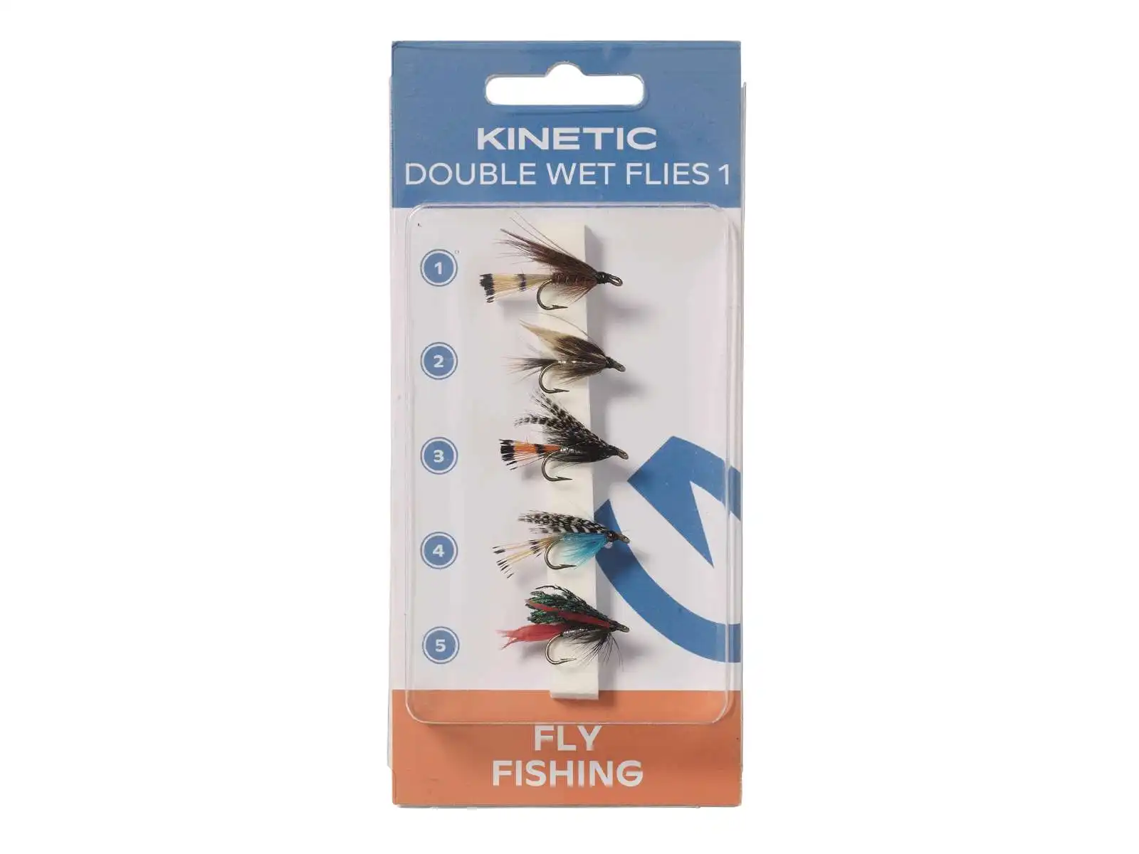 Kinetic Wet Flies Dubble Hook Mix