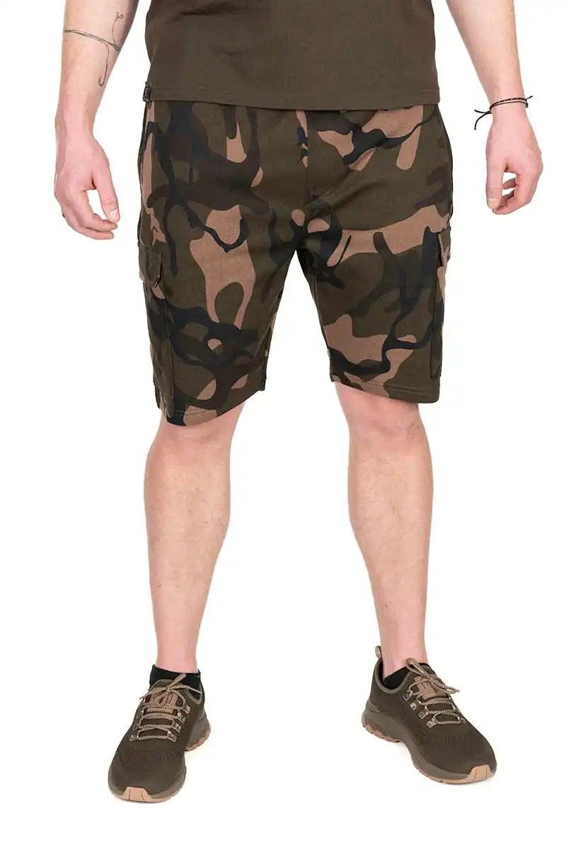 FOX Carp LW Jogger Shorts #L Camo