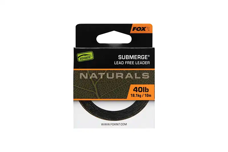 FOX Carp EDGES Naturals Submerge Leader 10m 40lb