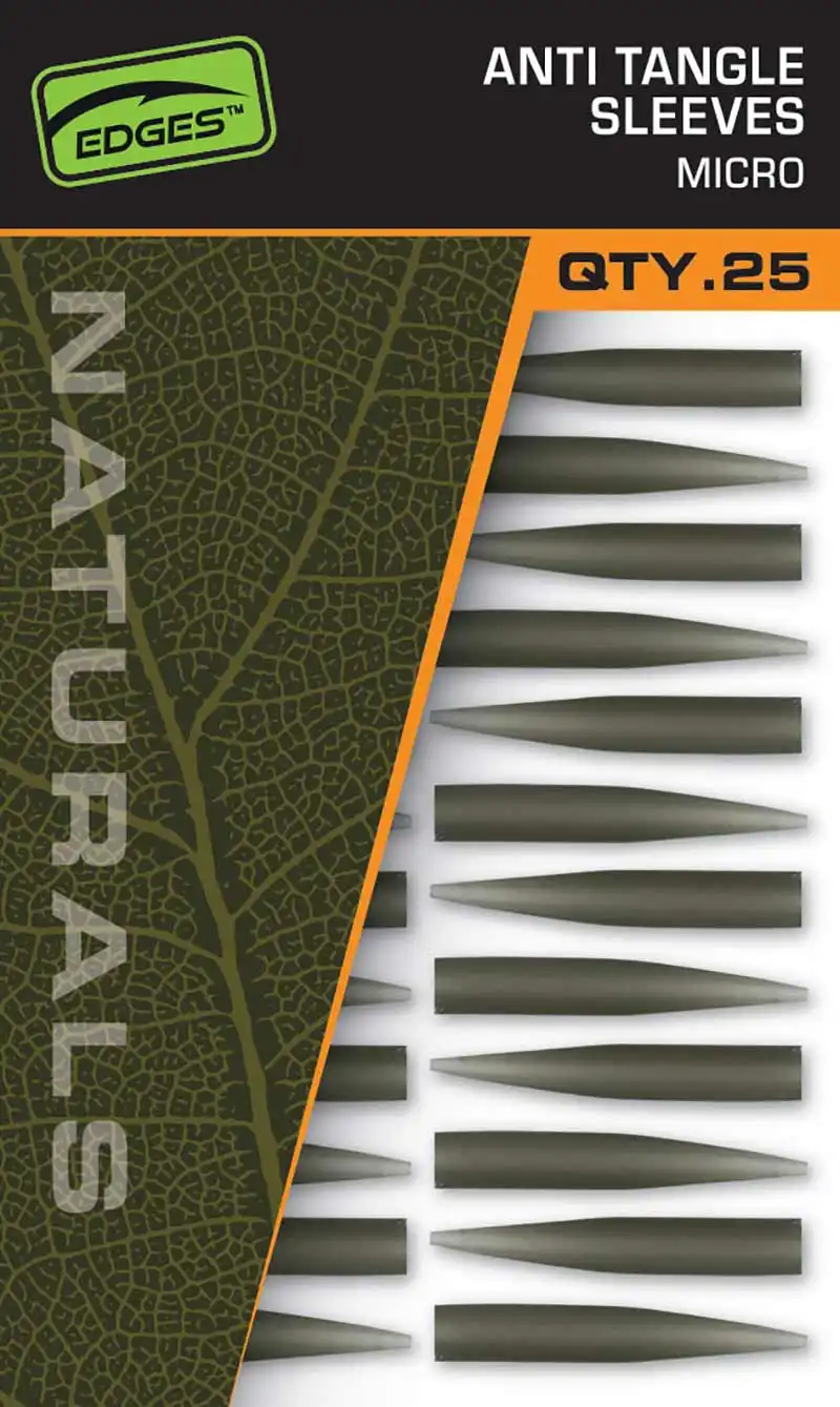 FOX Carp EDGES Naturals Anti Tangle Sleeves #Micro