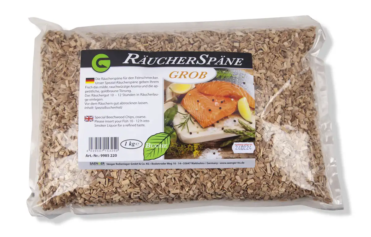 Sänger Räucherspäne Buche grob 1kg