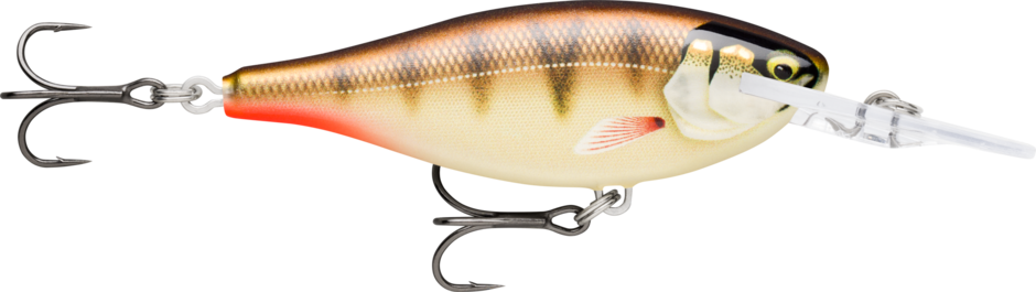 Rapala Shad Rap Elite 5,5cm Gilded Copper Perch